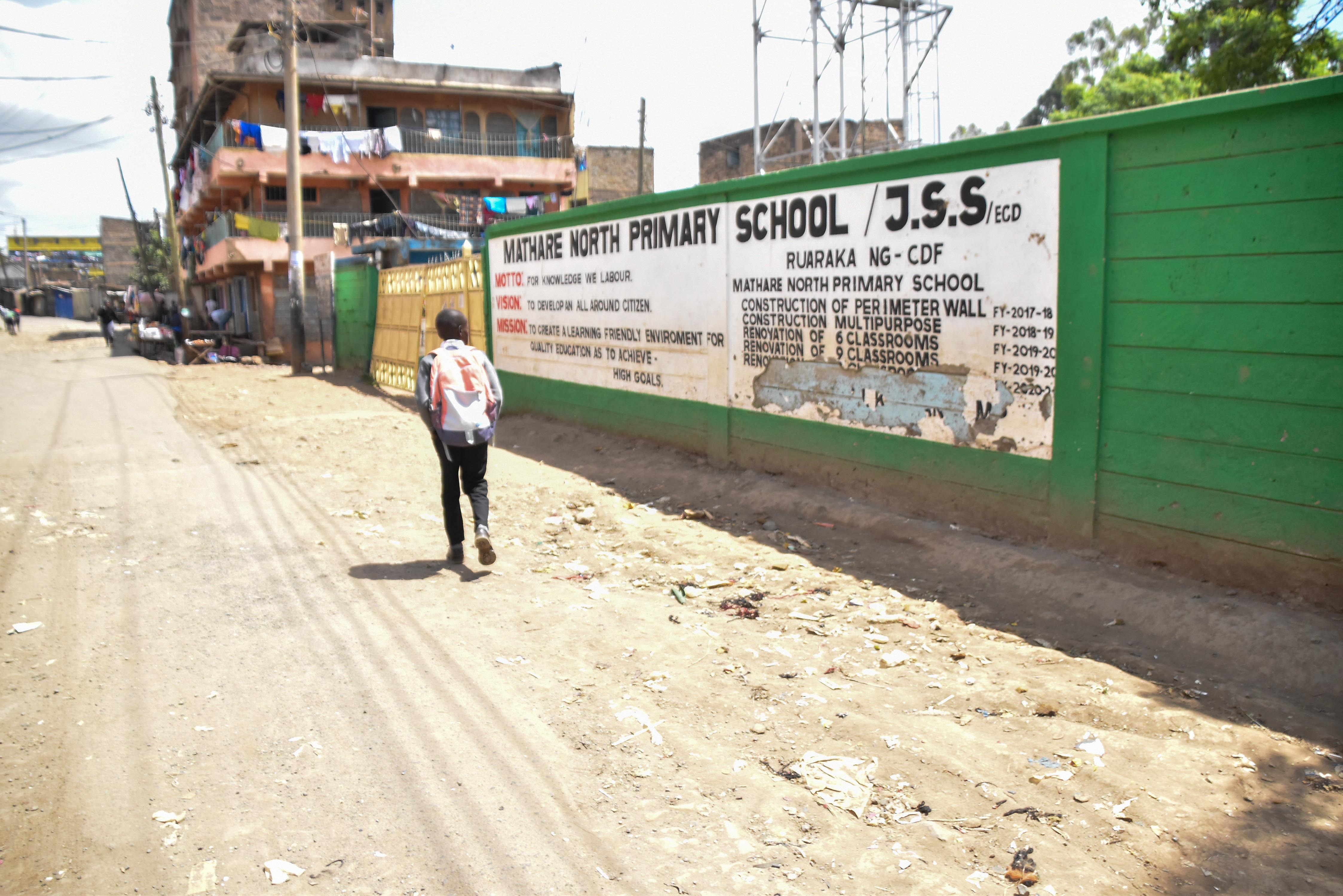 School Sponsorship programme activity